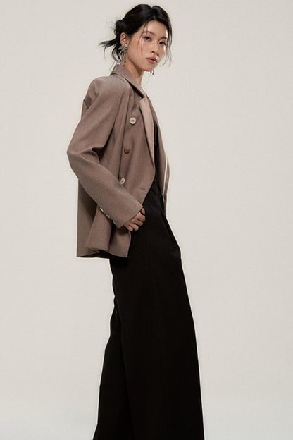 Shanghai Luxe Brown Blazer
