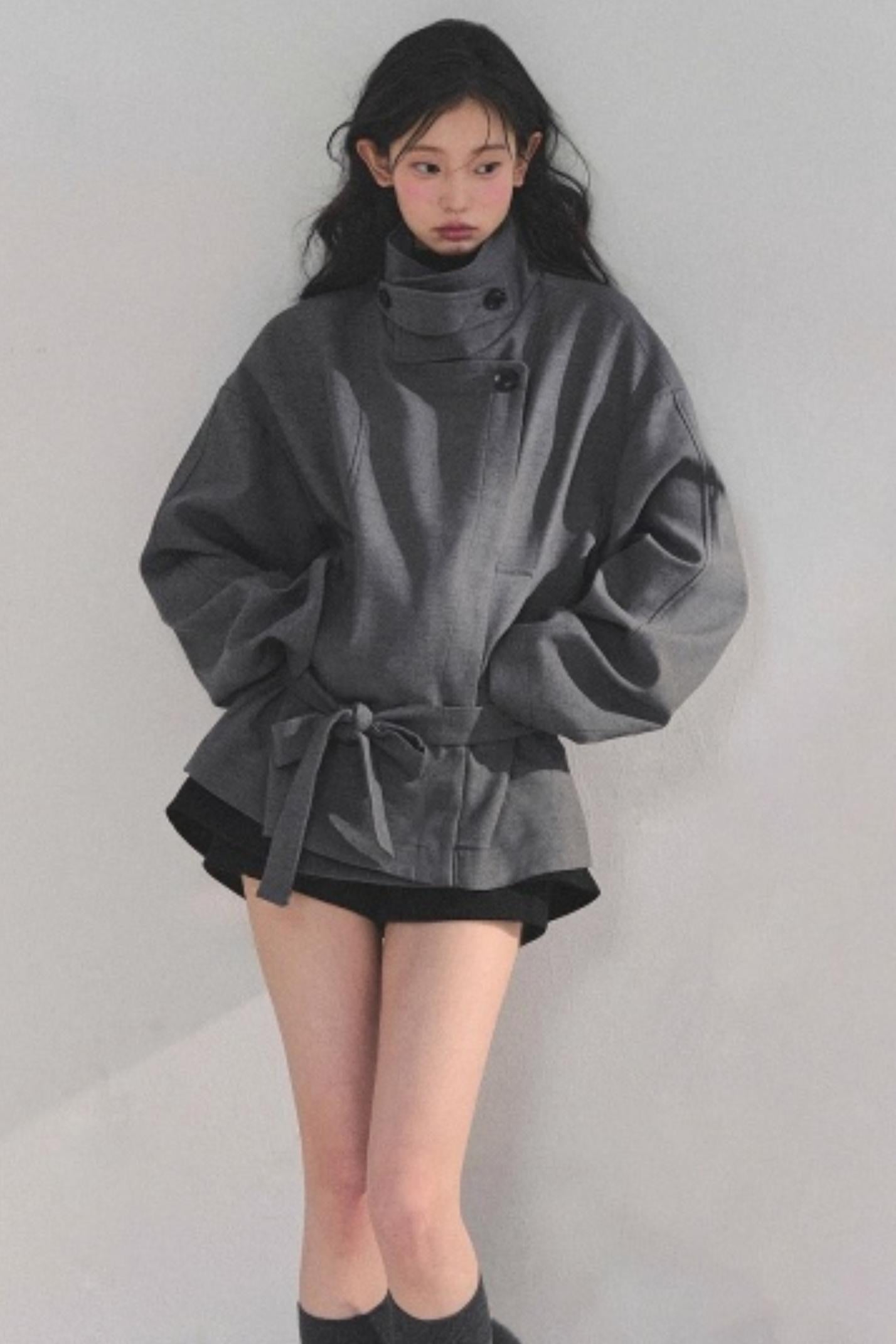 First Snow Turtleneck Coat