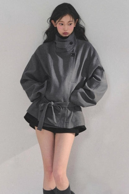 First Snow Turtleneck Coat