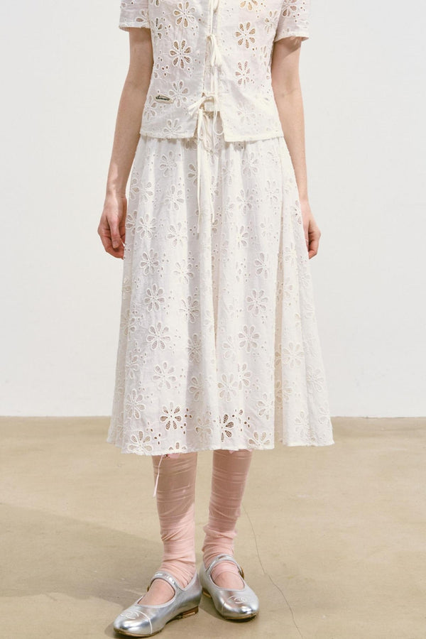 Summer Floral Maxi Skirt Set-Up