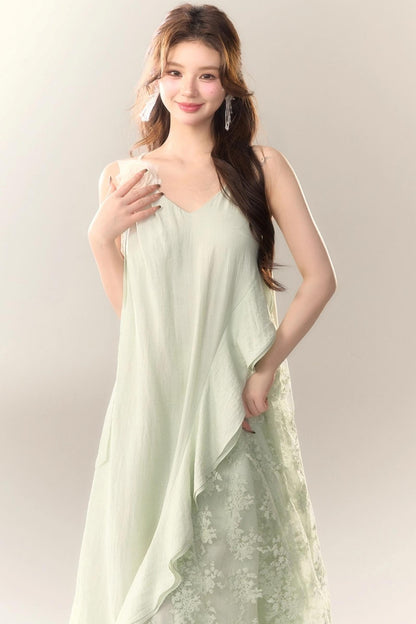 Luxury Seaside Resort Slip Dress