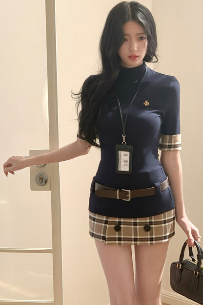 Elegant Korean-Style Two-Piece Set-Up