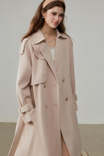 Winter Corduroy Long Coat