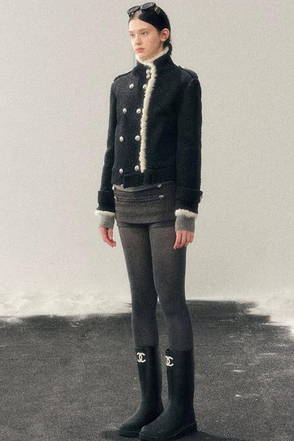 Whispers of Winter Thick Woolen Coat