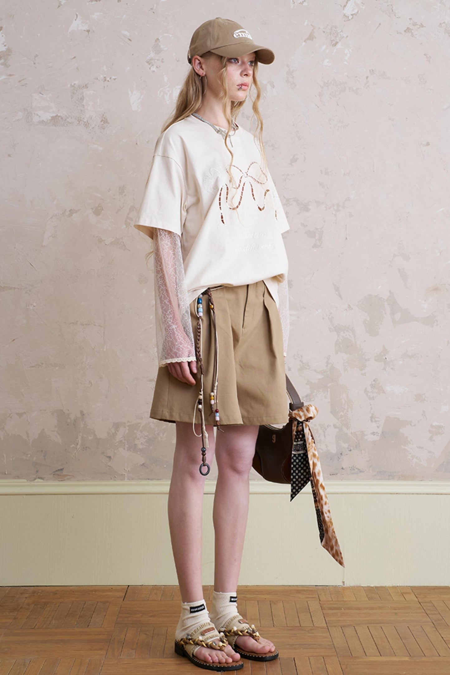 Chic Pleated Wide-Leg Trousers