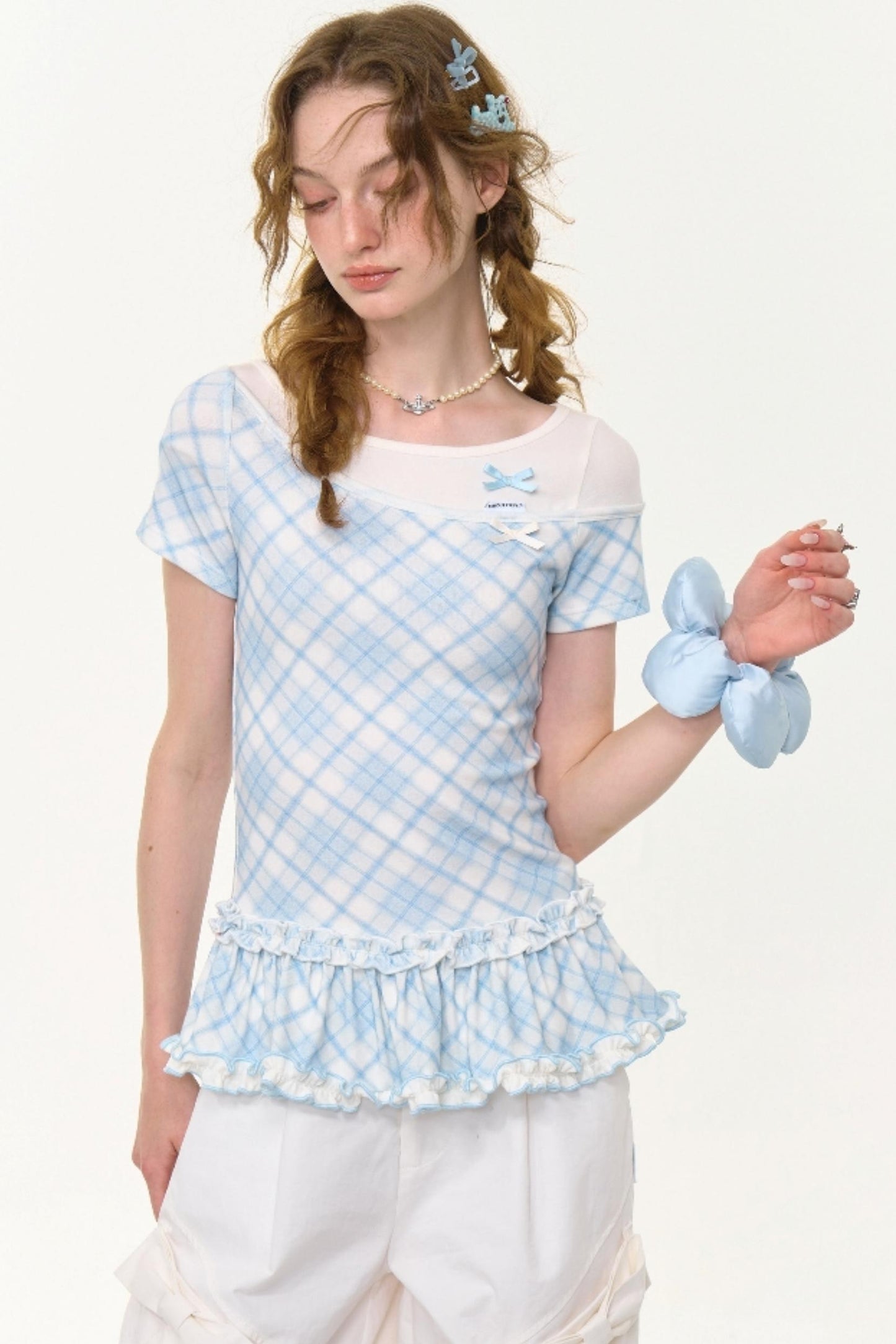 Summer Plaid T-Shirt