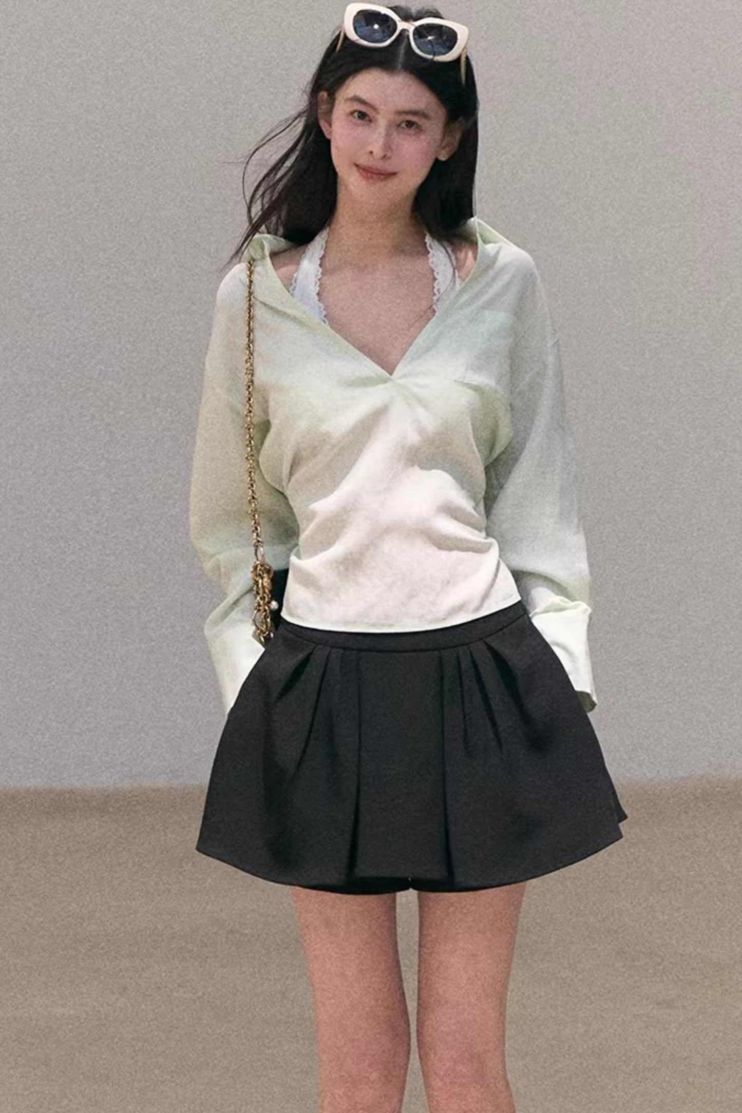 Sycamore Moonlight Pleated Skirt