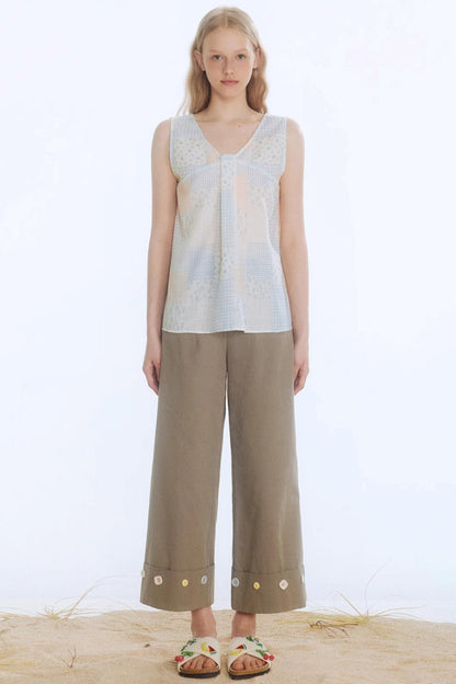 Rainbow Blossom Cami Top