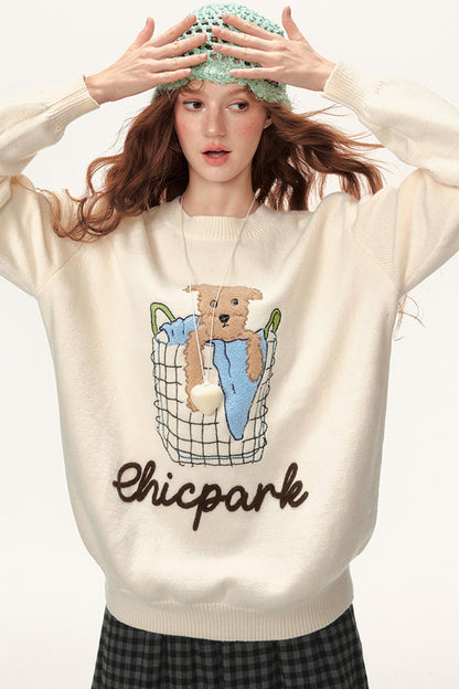 Sweet Vintage Bear Top