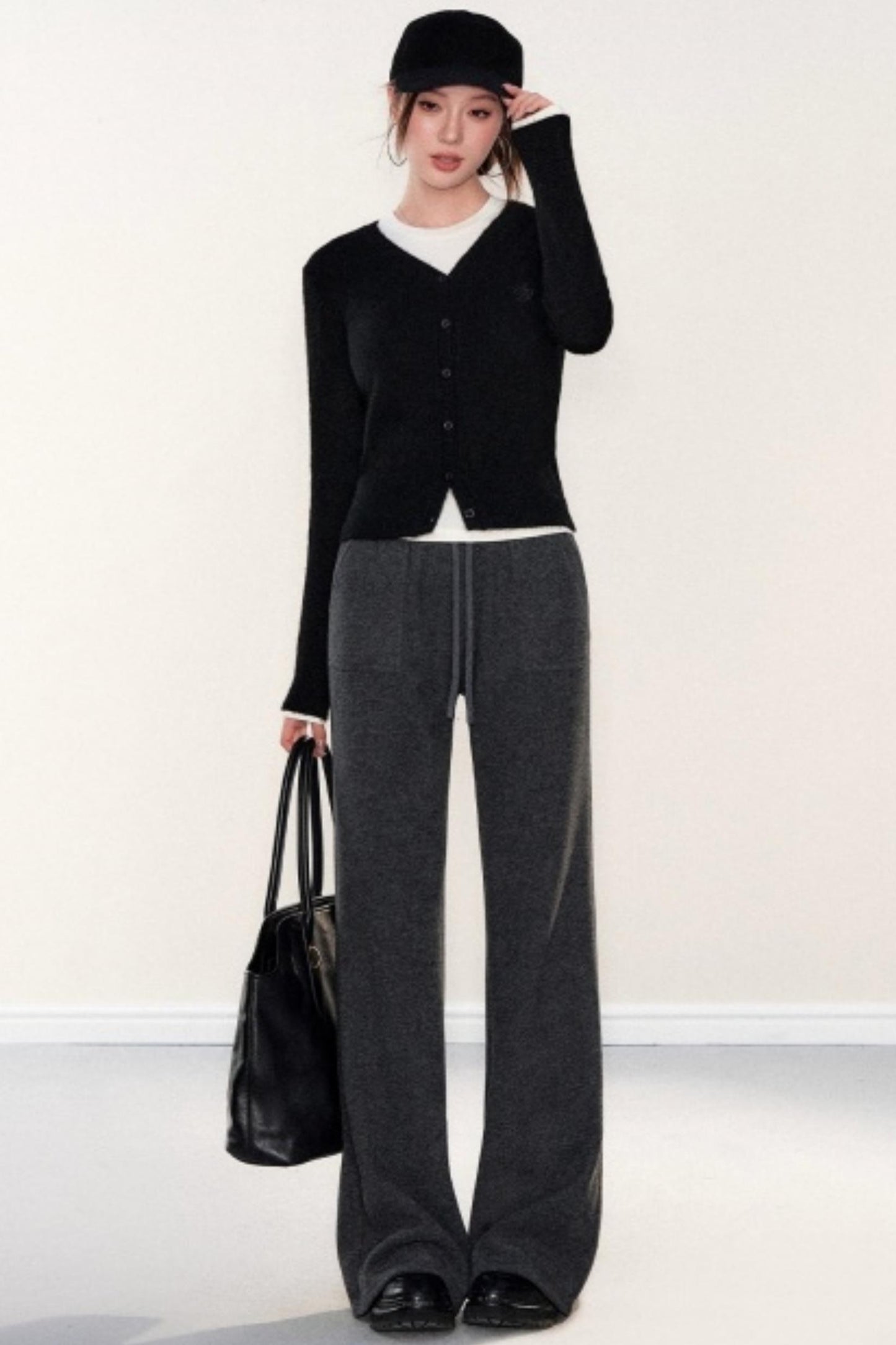 Slim-Fit Knitted Cardigan