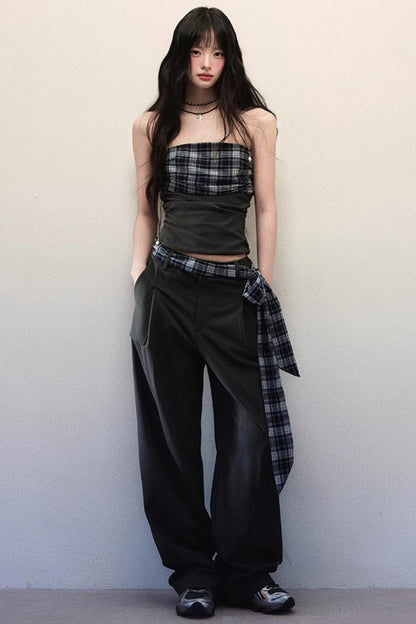 Summer Fusion Smocked Top & Pants Set-Up