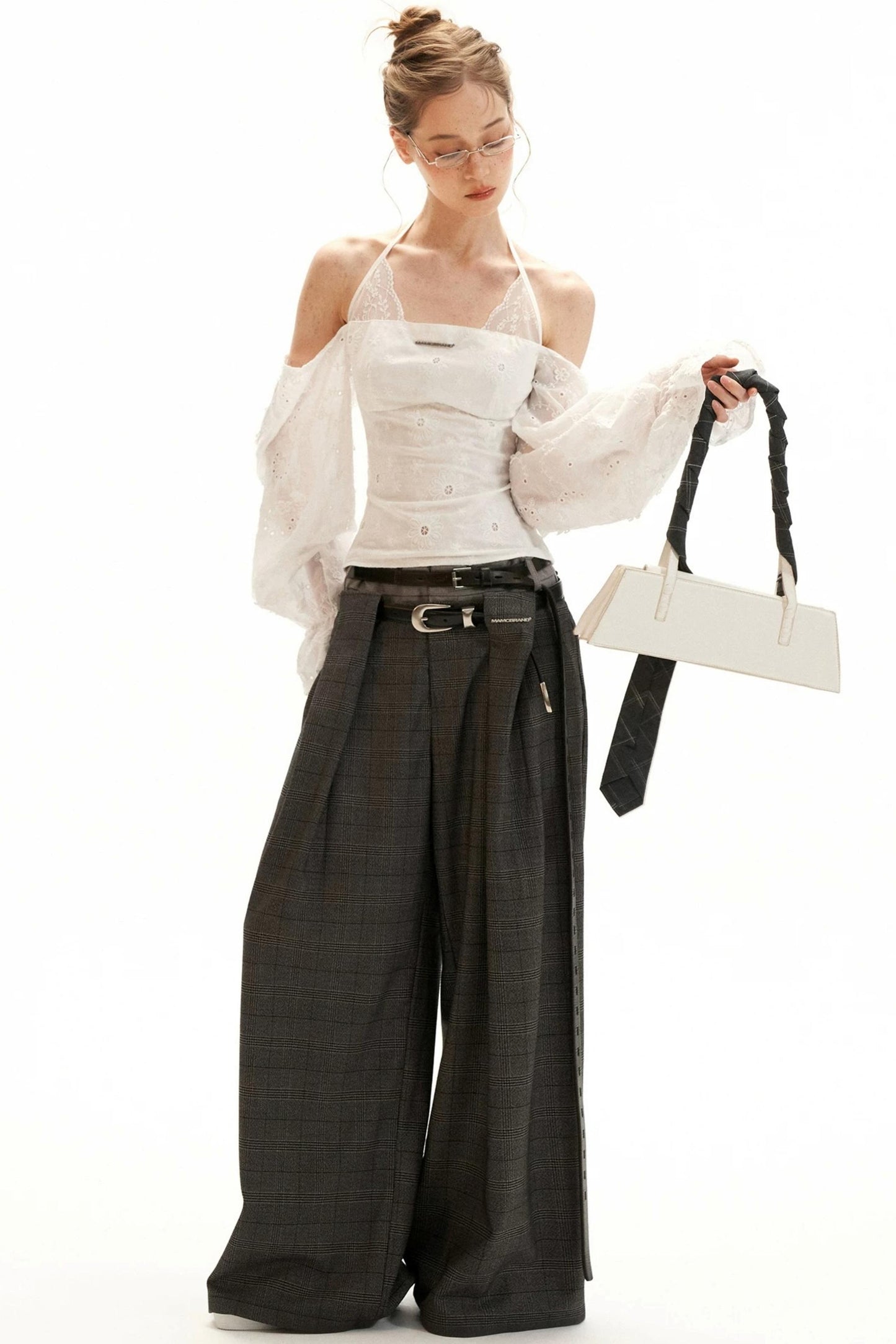 Off-Shoulder Flared Sleeve Blouse