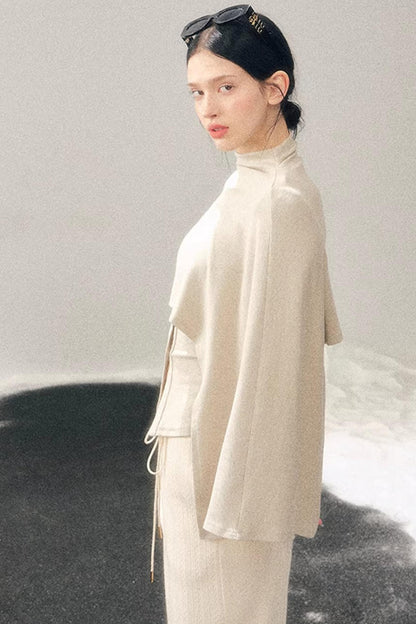 Moss Pattern Long Sleeve Top Set