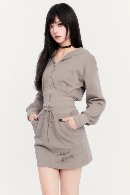 Sweet American Girl Two-Piece Skirt Set