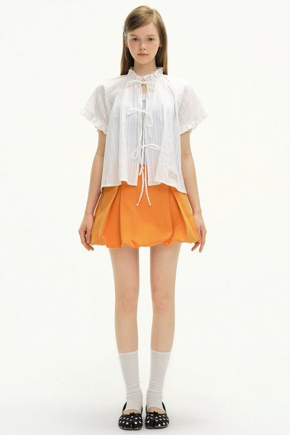 Love Thoughts Ruffled Edge Top