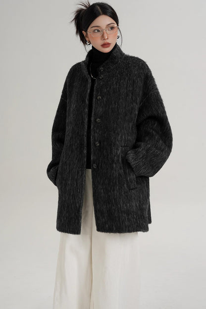 Elegant reversible Wool Coat