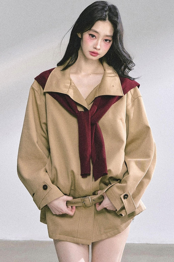 Knitted Jacket Shawl