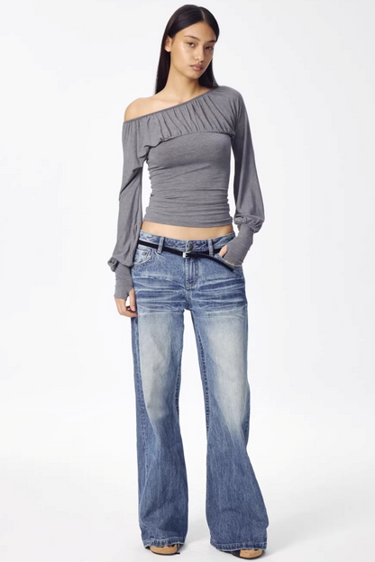 Reversible Modal Off-Shoulder Top