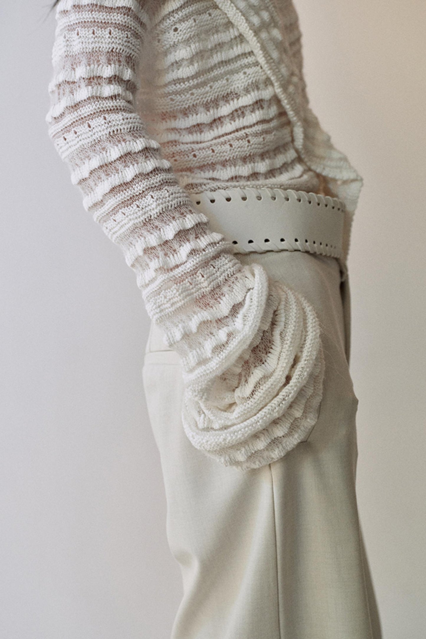 Clouds Knitted Fluffy Top