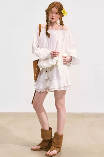 Chill Lace Sunscreen Skirt Set-Up