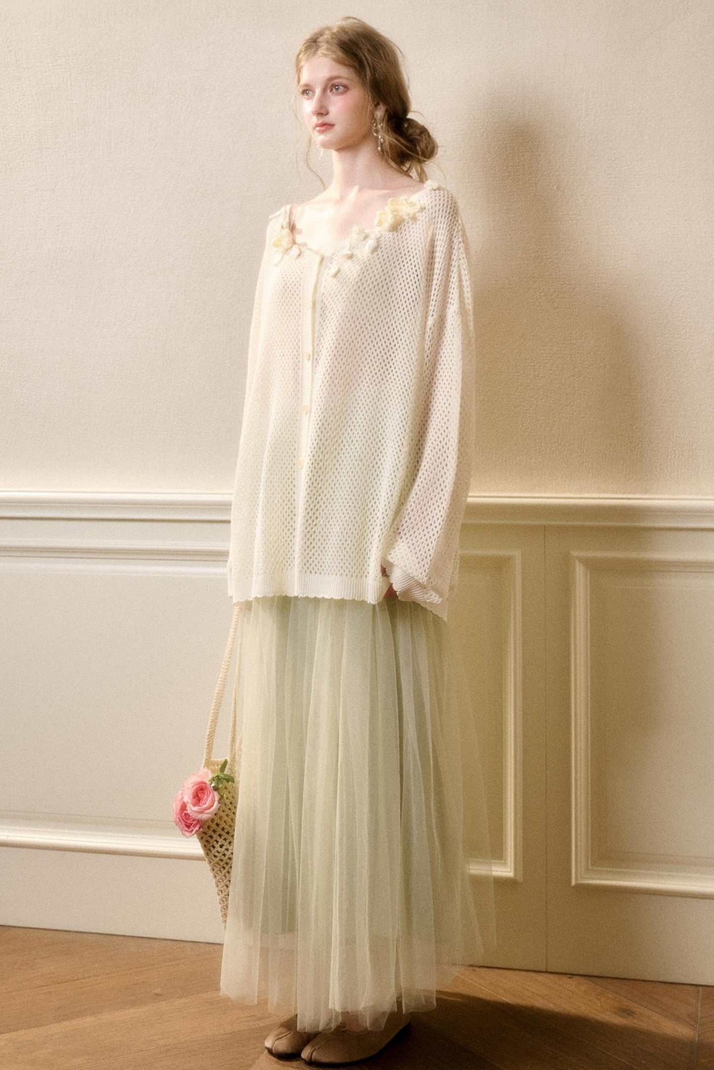 Galaxy Cool Ice Silk Cardigan