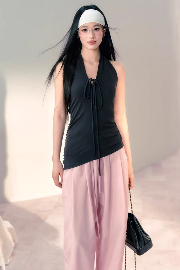 Austrian Sand-Washed Knit Top