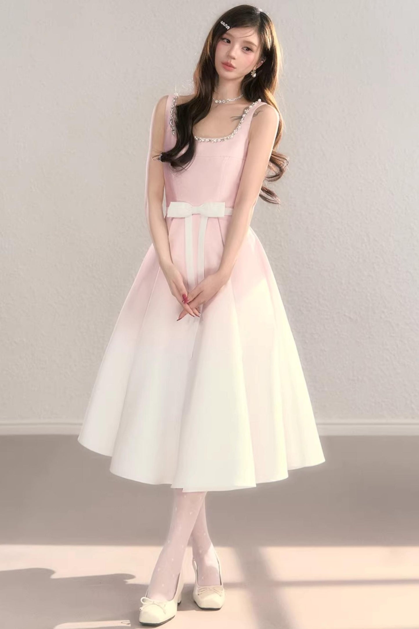 Cherry Blossom Gradient Dress