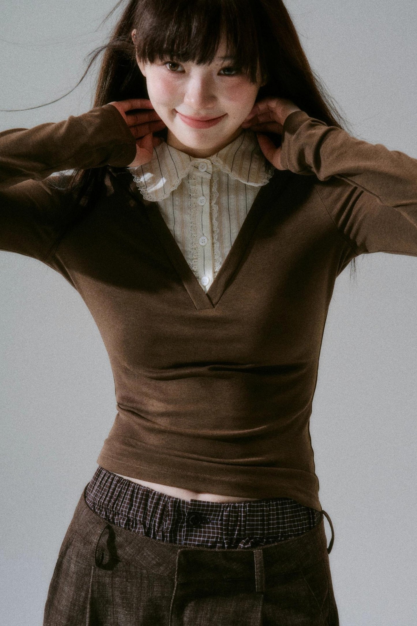 Vintage Lace Patchwork Sweater