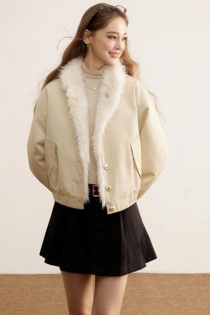 Winter Cocoon Furry Coat