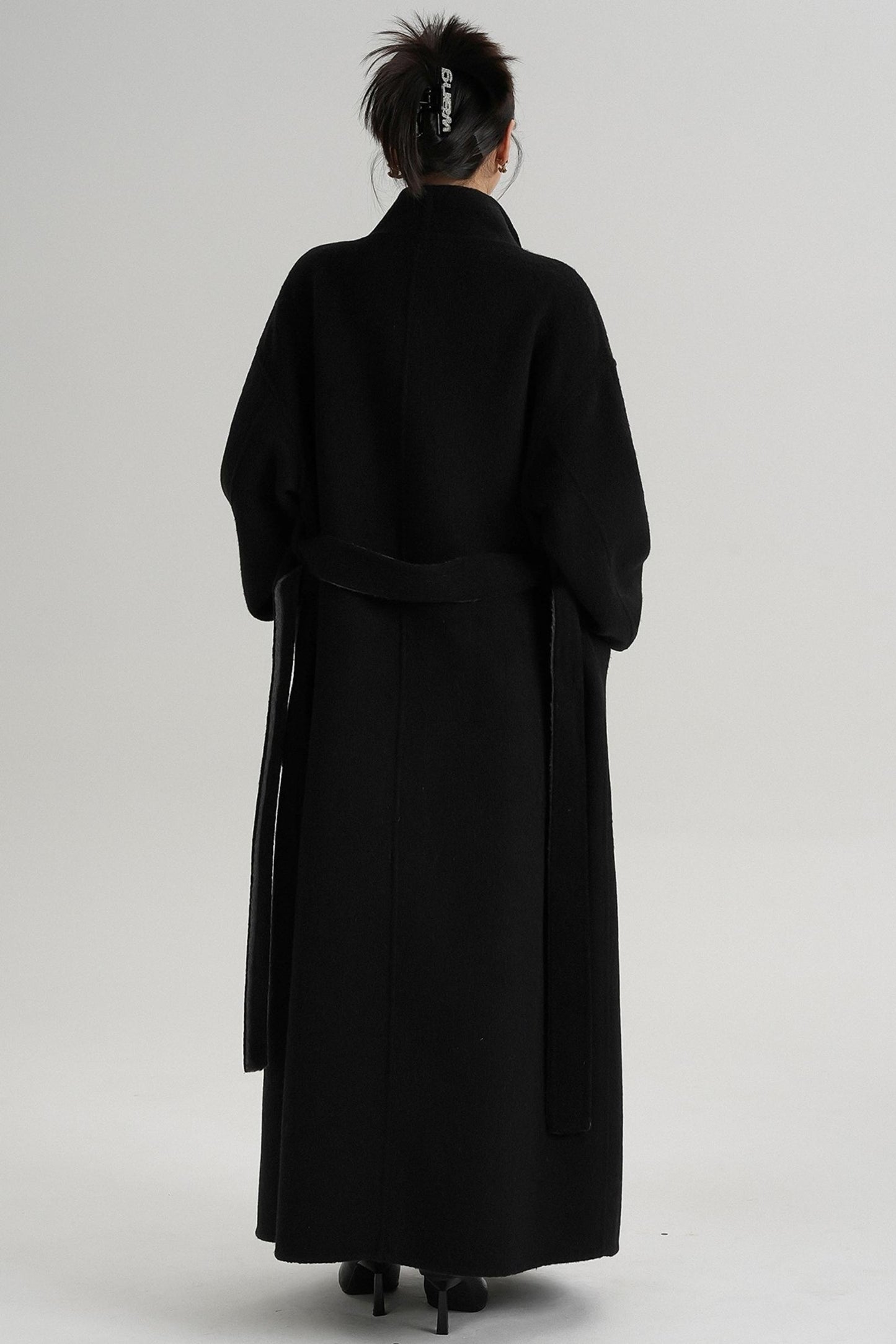 Stand-Up Wool Coat