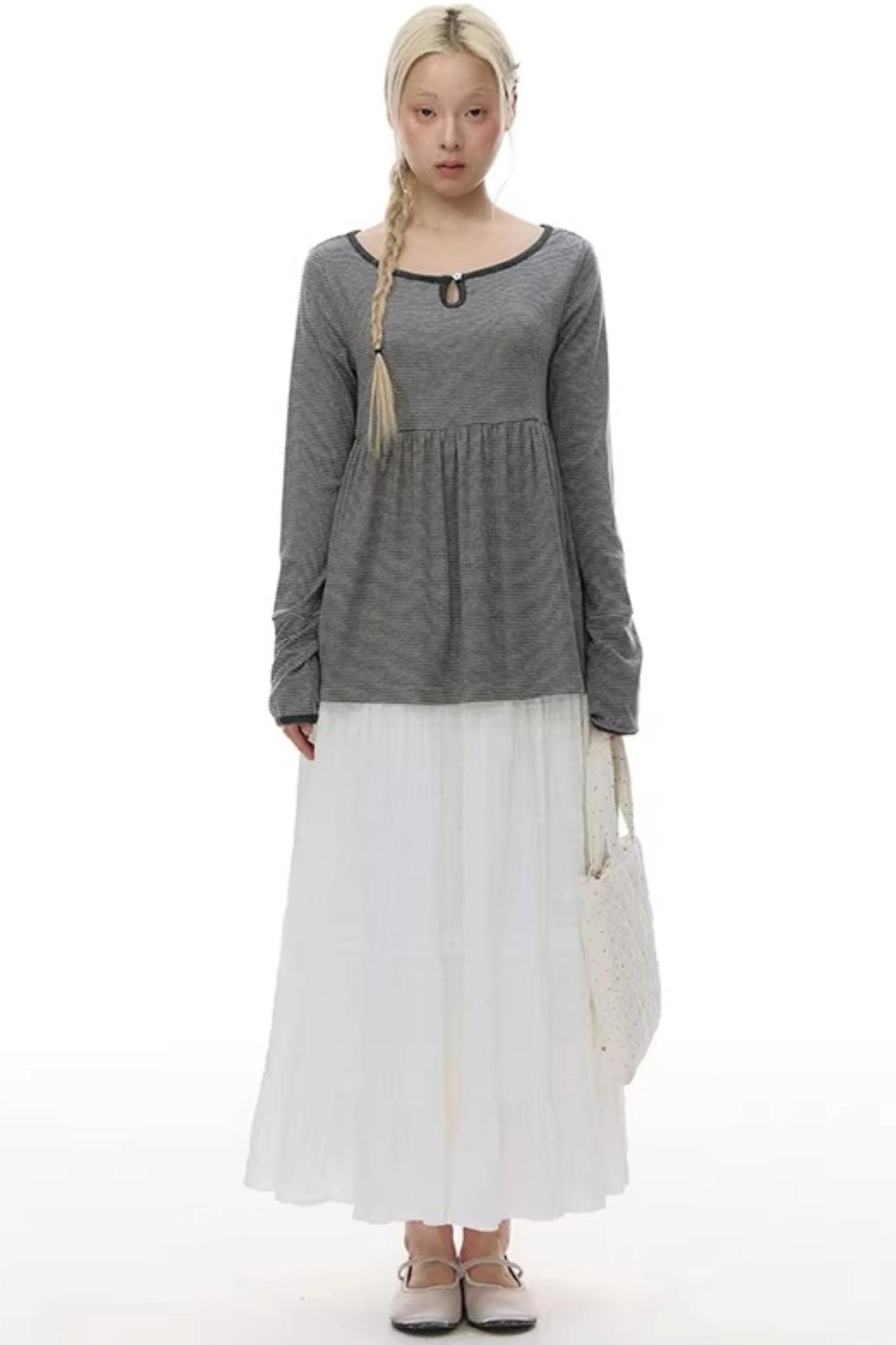 Color-Blocked Knit Sweater