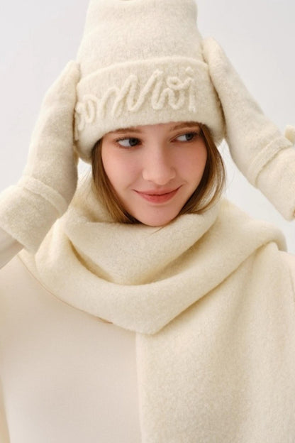 Wool Blend Knitted Set-Up