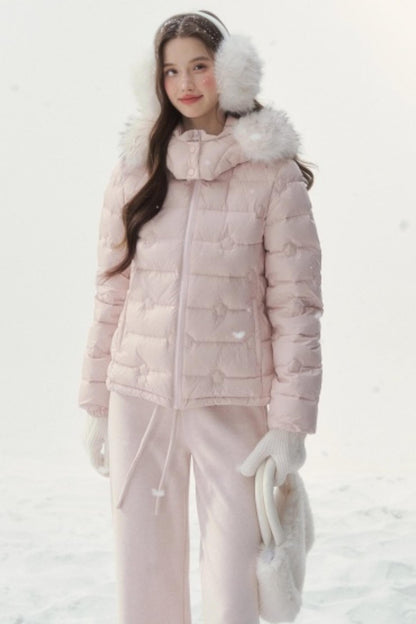 Embossed Sweet Dreams Quilted Jacket