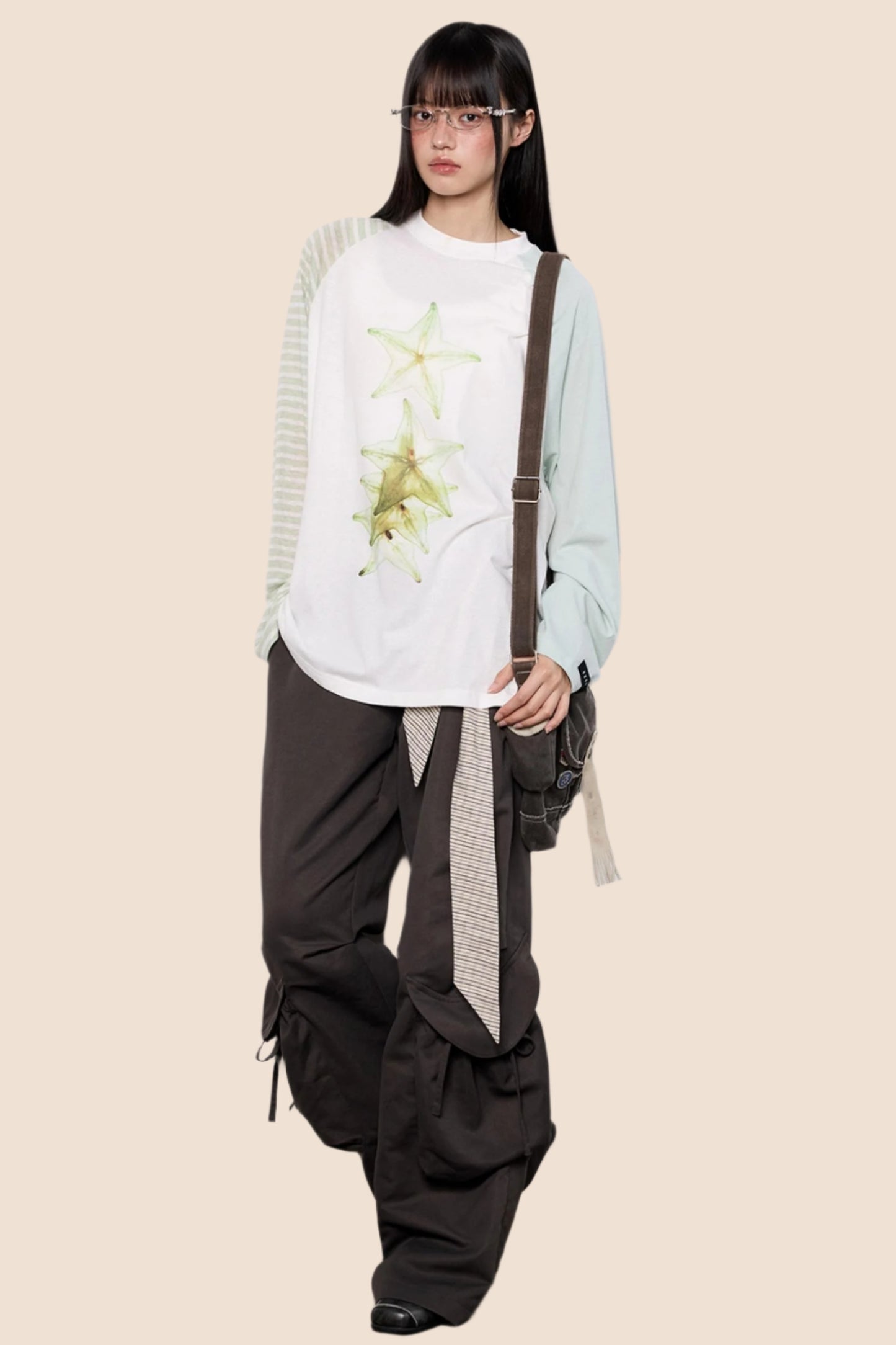 Summer Stripe Long Sleeve T-Shirt Top