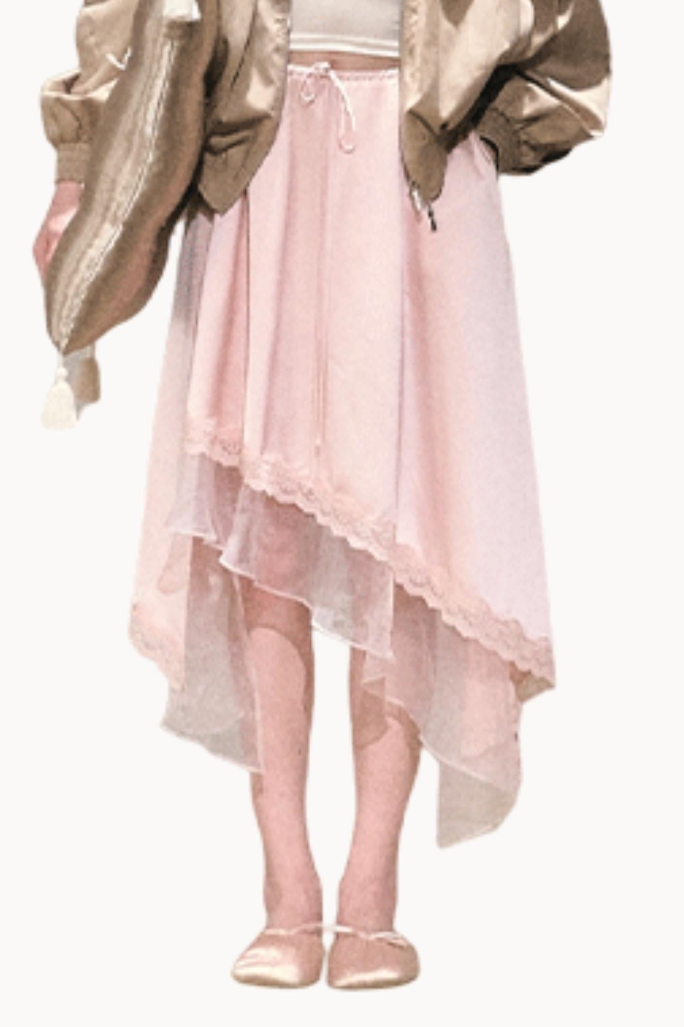 Naia Organza Maxi Skirt