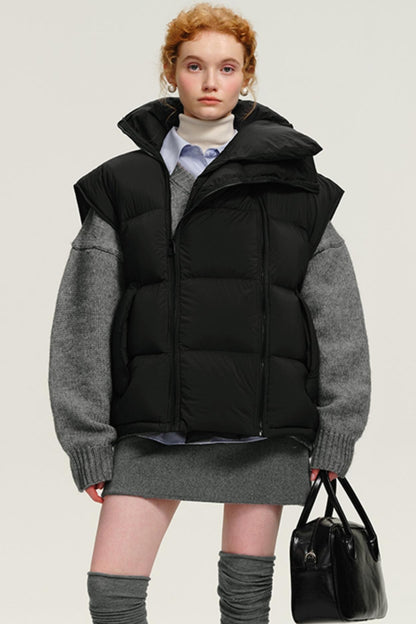 Winter Puff Design Duck Down Vest