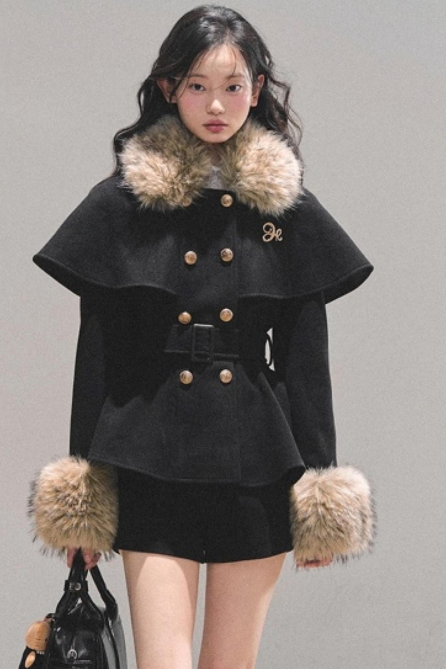 Winter Coat and Skirt Set-Up