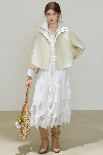 Bud Lyocell Short Trench Coat