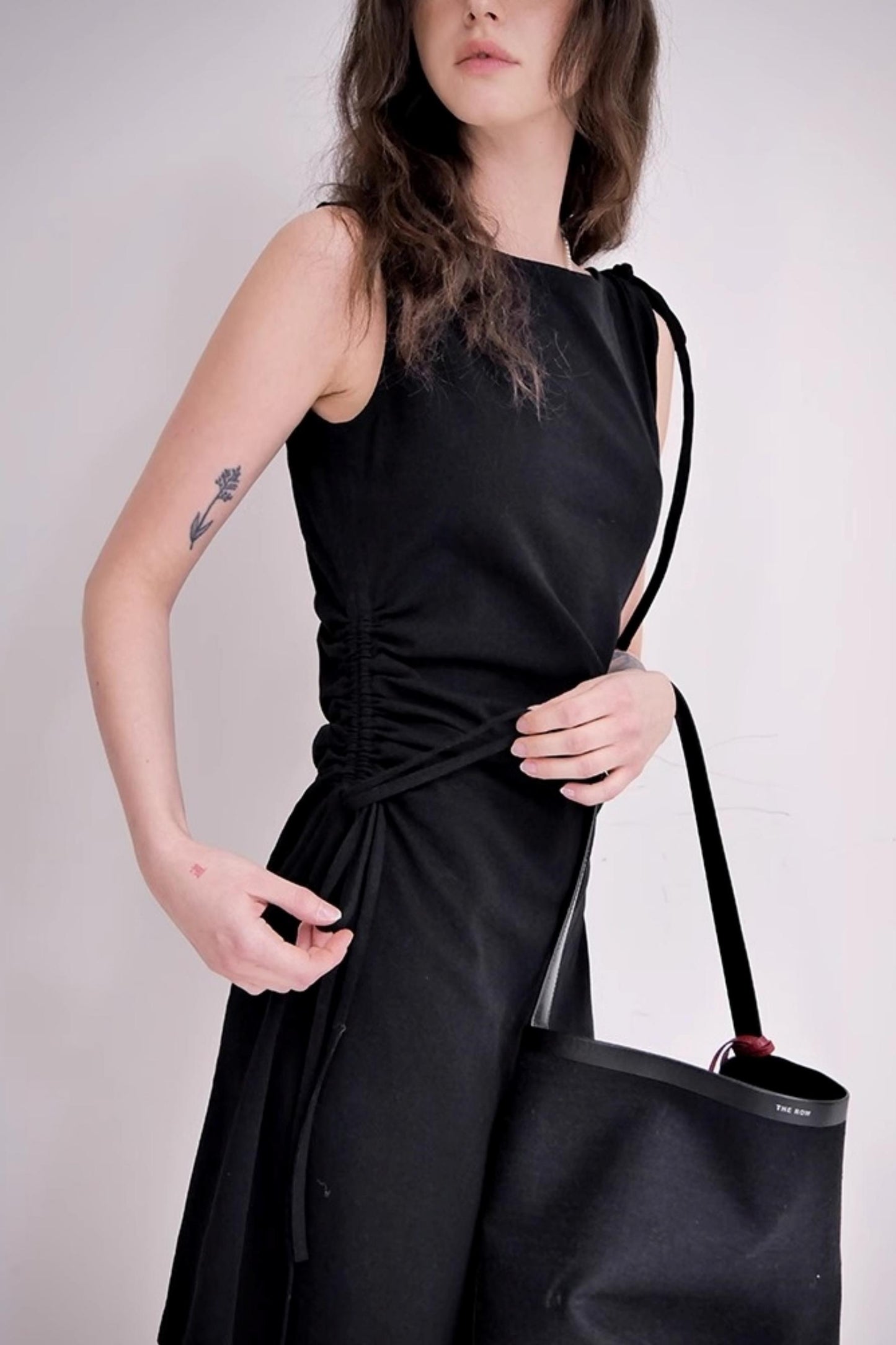 Asymmetric Knit Dress