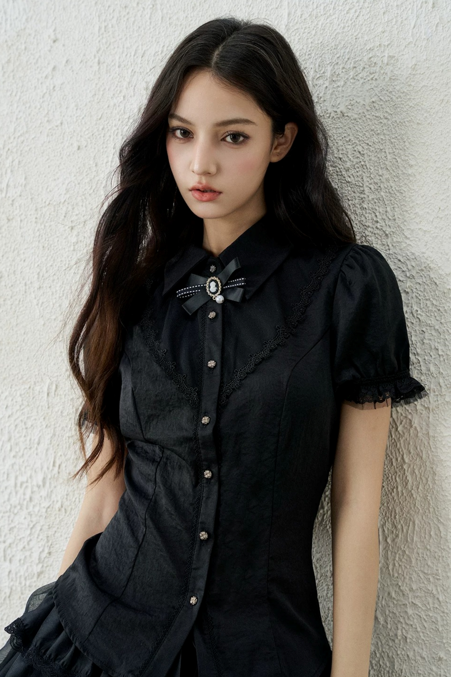 Ghost Girl Puff Sleeve Top