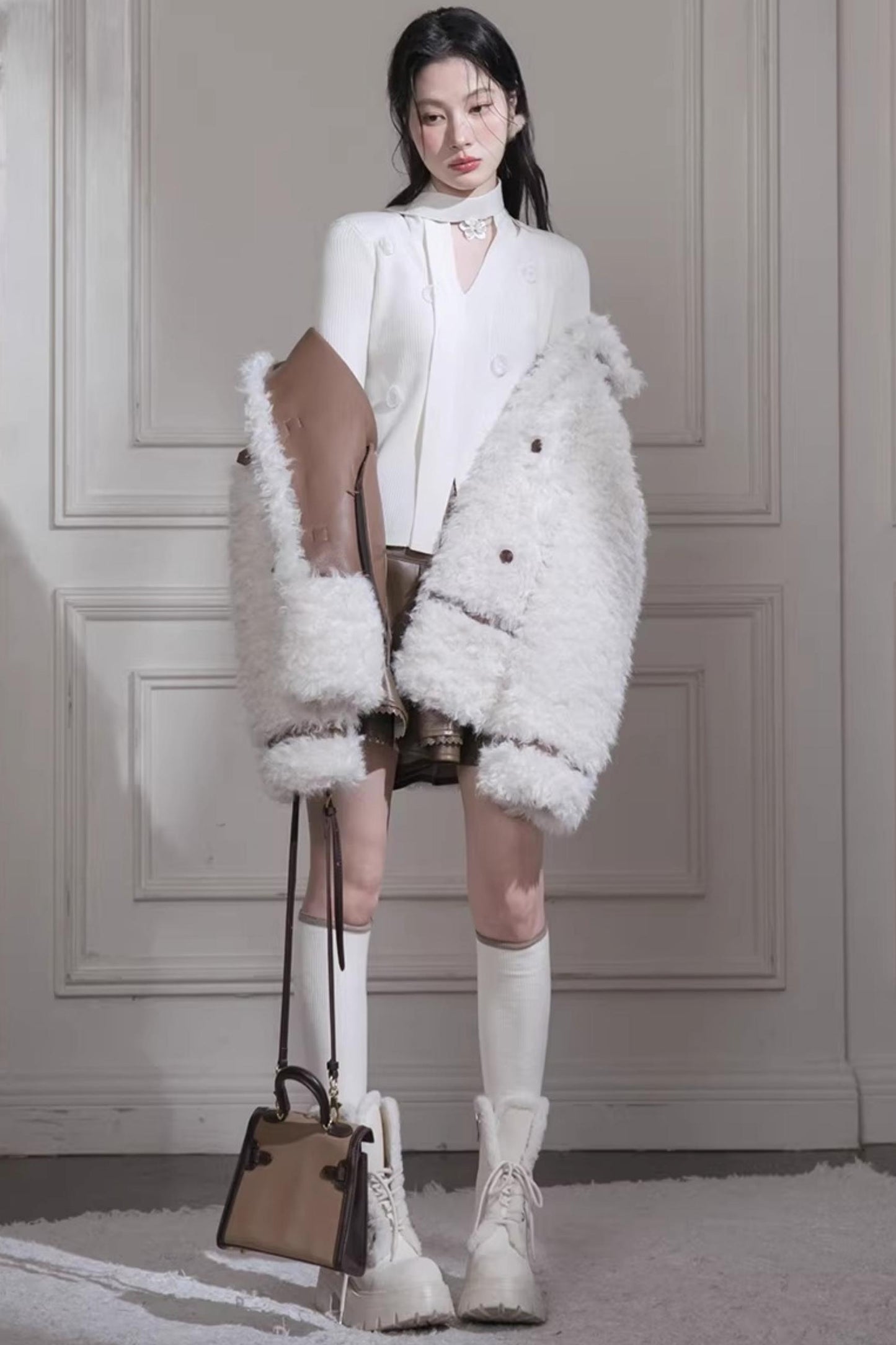 White Moonlight Knit Top