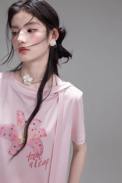 Honey Pink Hemp T-Shirt