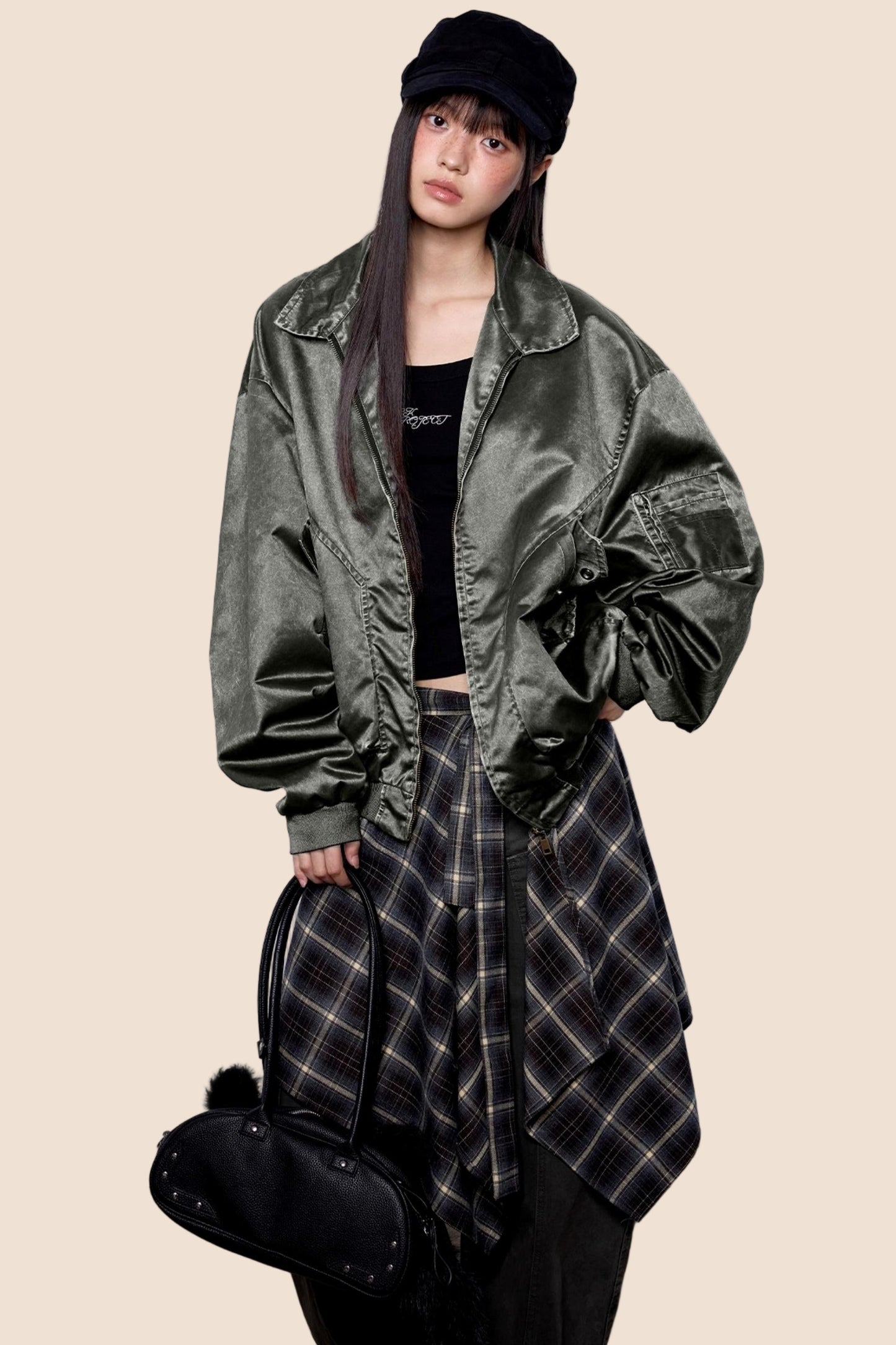 Functional Vintage Flight Jacket