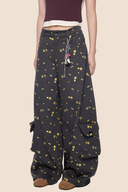 High Waist Long Pants