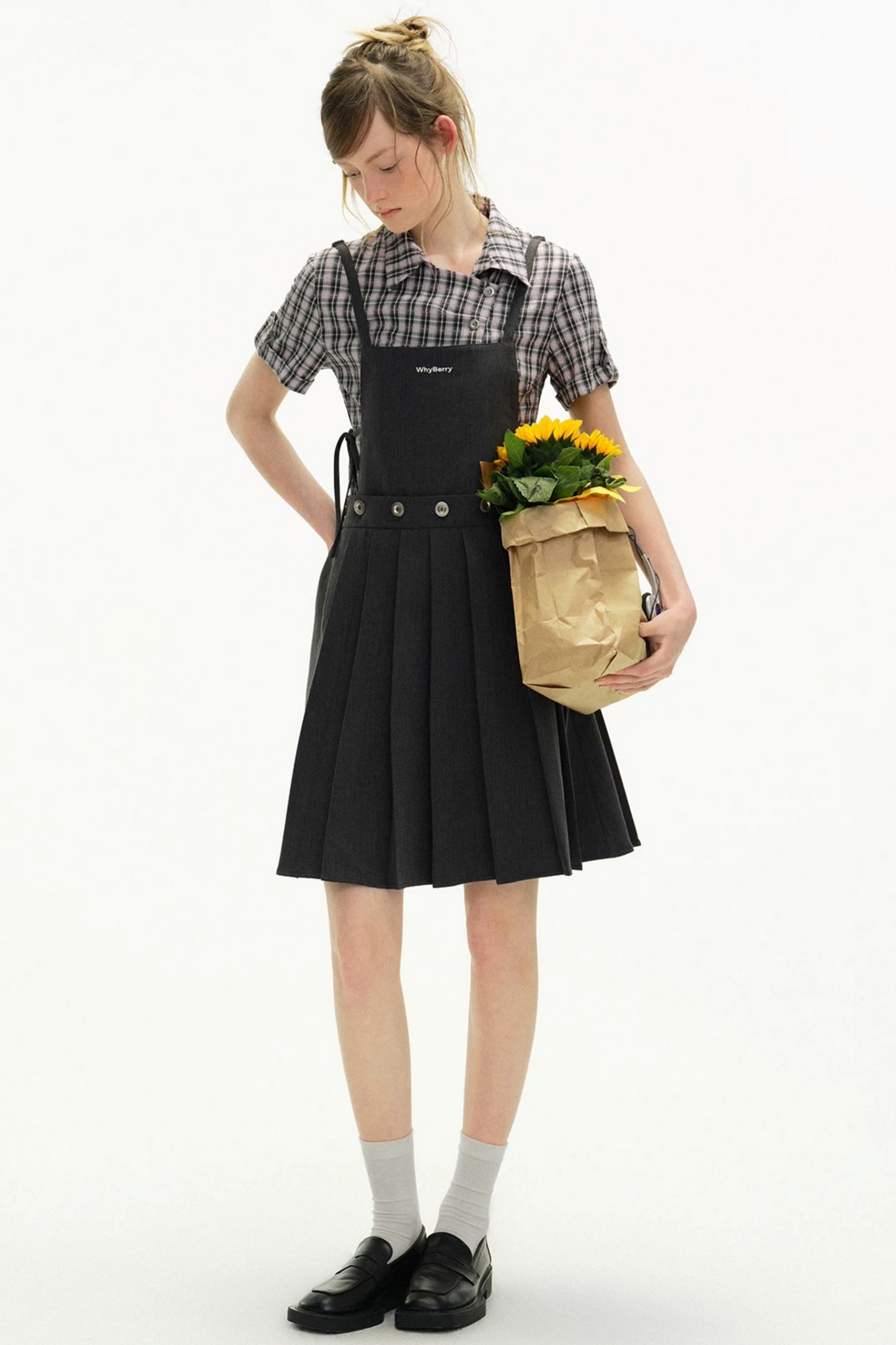 Holiday Reverie Pleated Dress