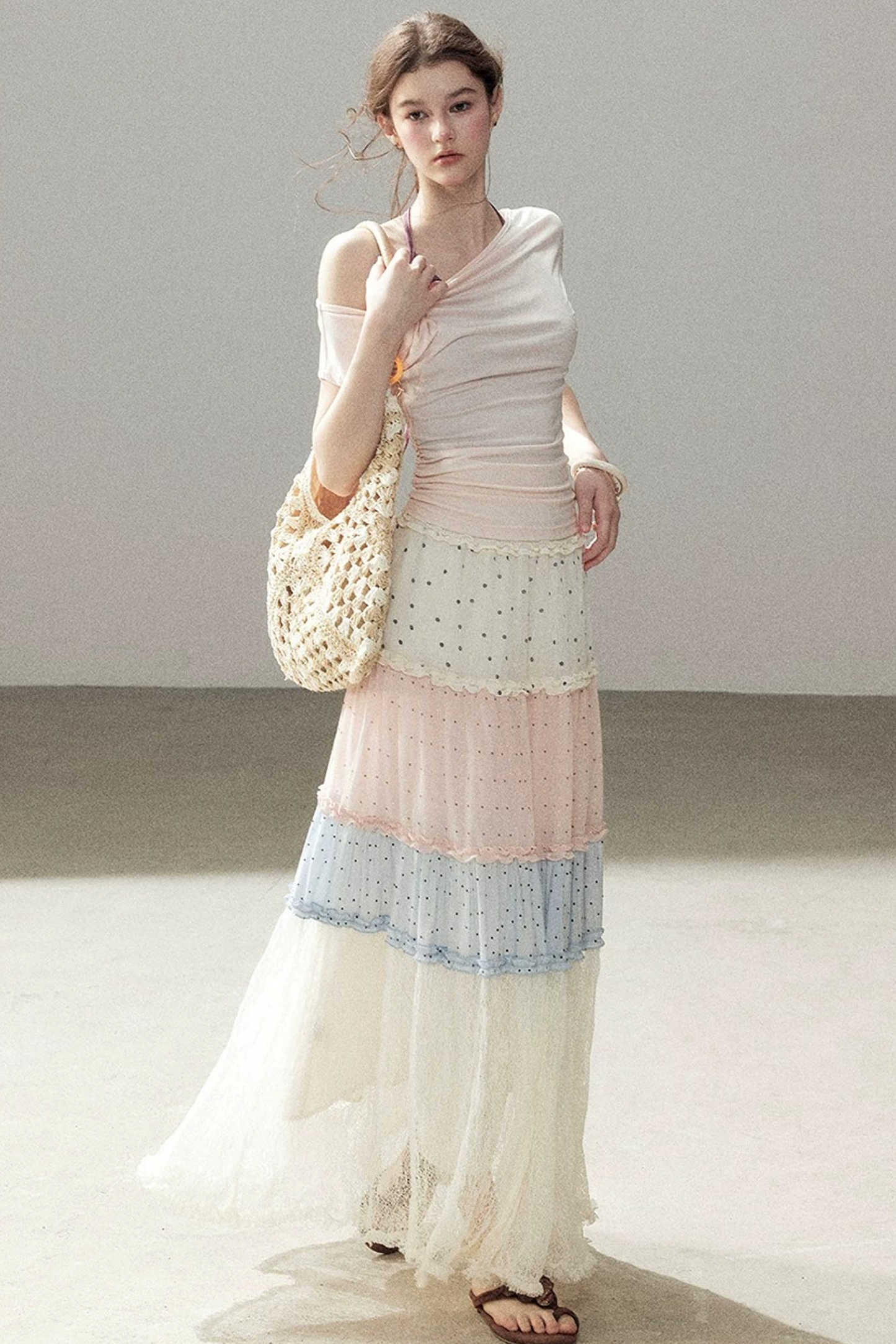 Asymmetrical Off-Shoulder Top