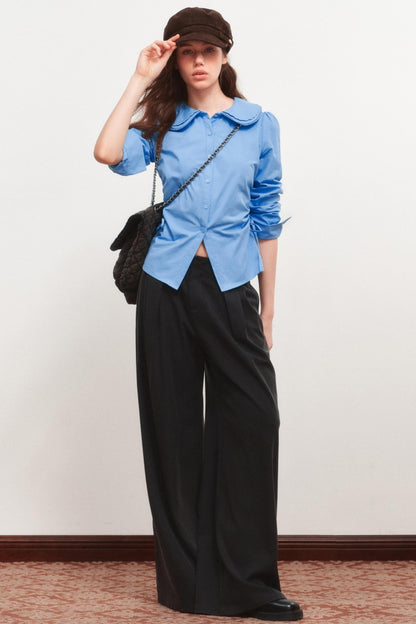 Pantalon large sans taille