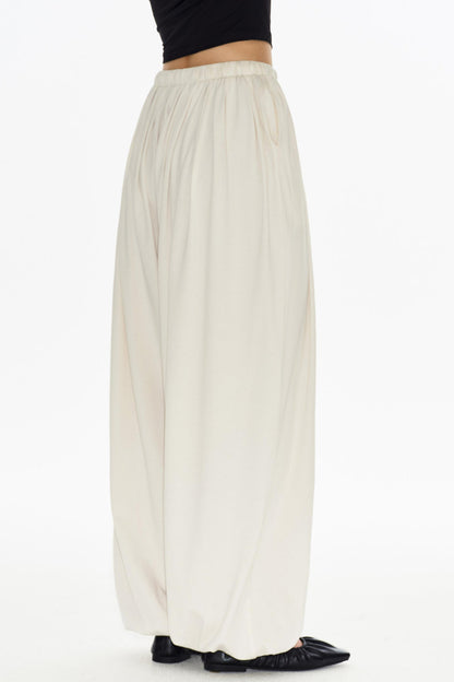 Hautfreundliche Drapierte Laternenhose