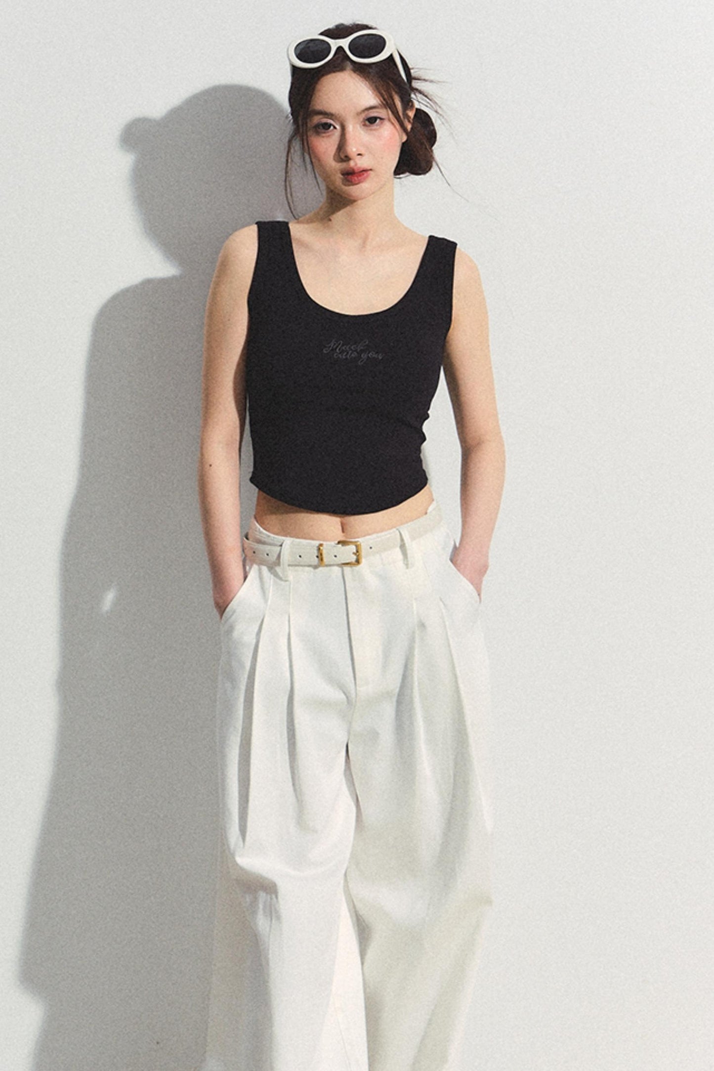 Chic Embroidered Camisole