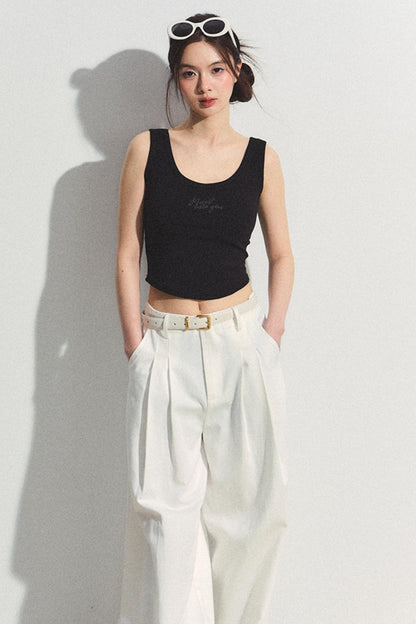 Chic Embroidered Camisole